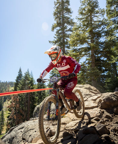 Northstar California Enduro Downhill Mtn Bike Race on Gypsy, Rock Garden