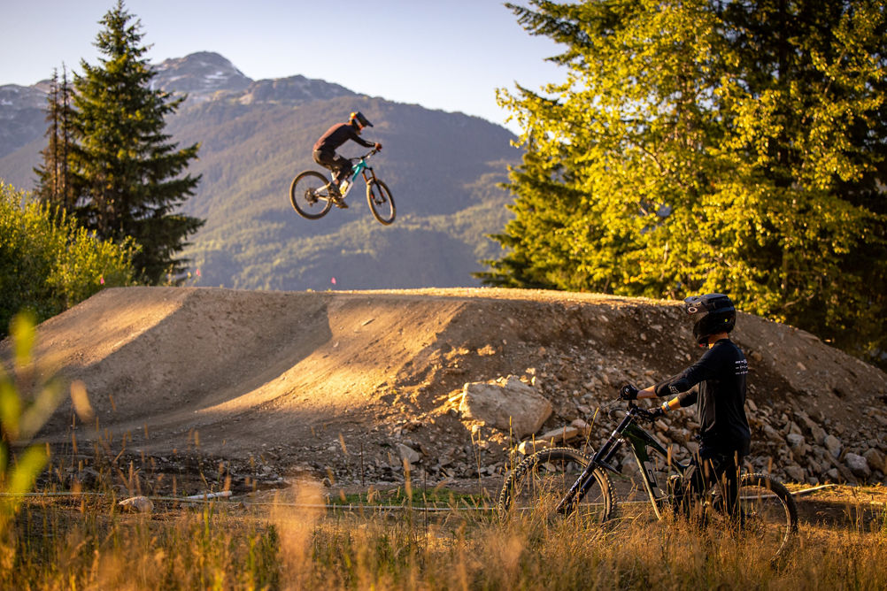 Bike School jumping session