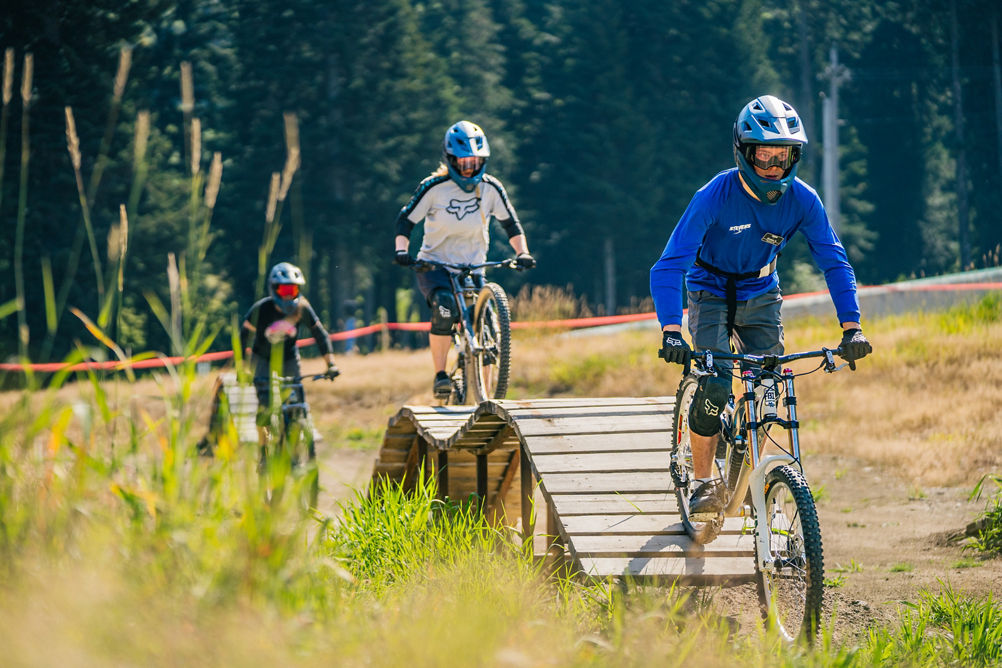 Bike Lesson at Stevens Pass 