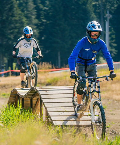 Bike Lesson at Stevens Pass 