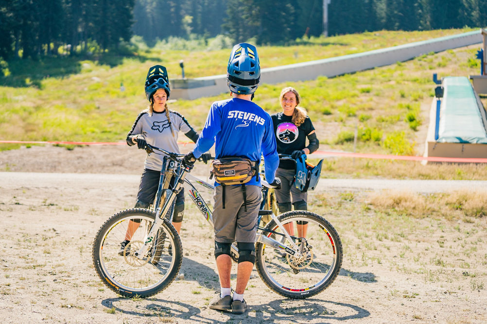 Bike Lesson at Stevens Pass 