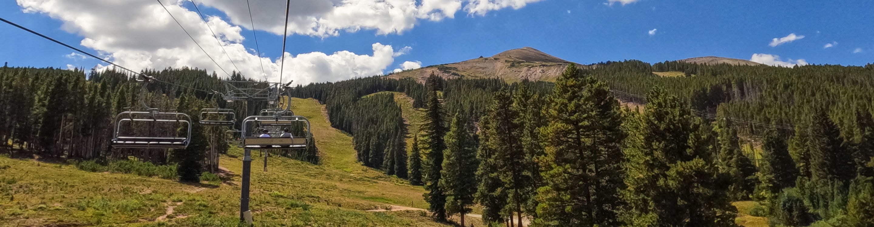 Peak 8 From Lift at Breckenridge