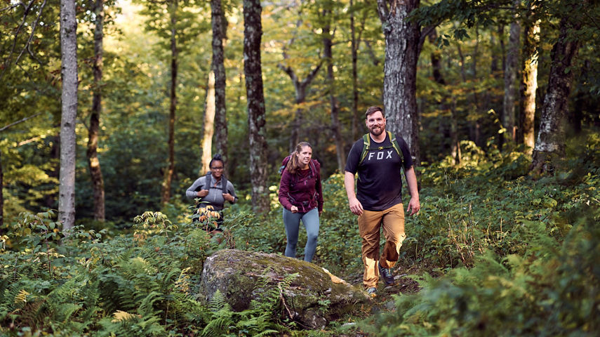 Toyota Summer Friends Hiking Image at Mount Snow