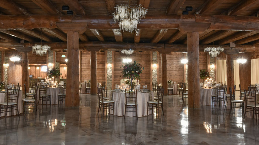 Wedding Setup - Winterberry