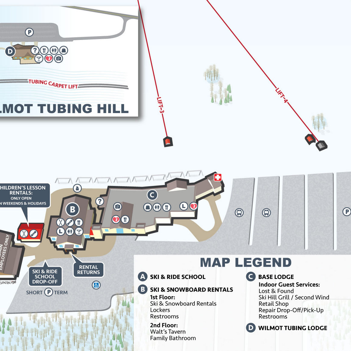 Wilmot Mountain Base Area Image