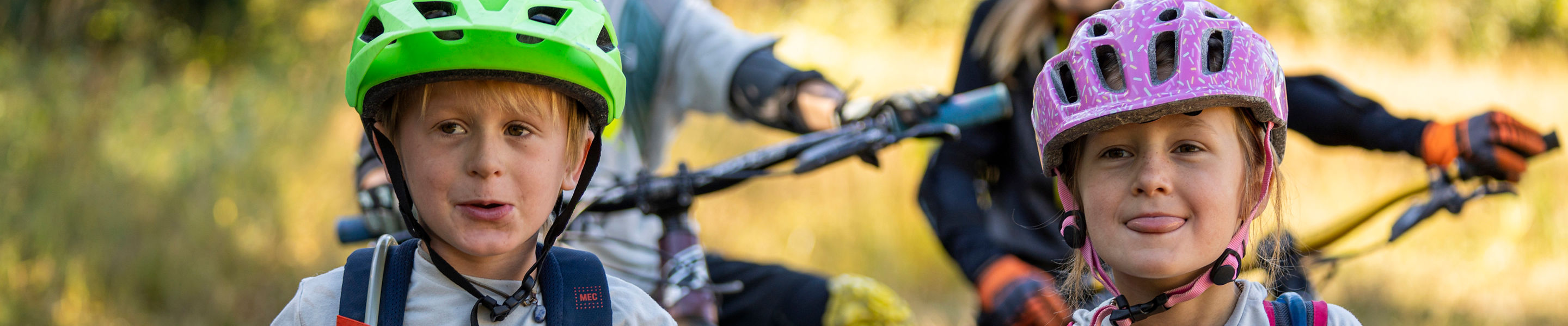 Kids Enjoying the Bike Park at Whistler Blackcomb