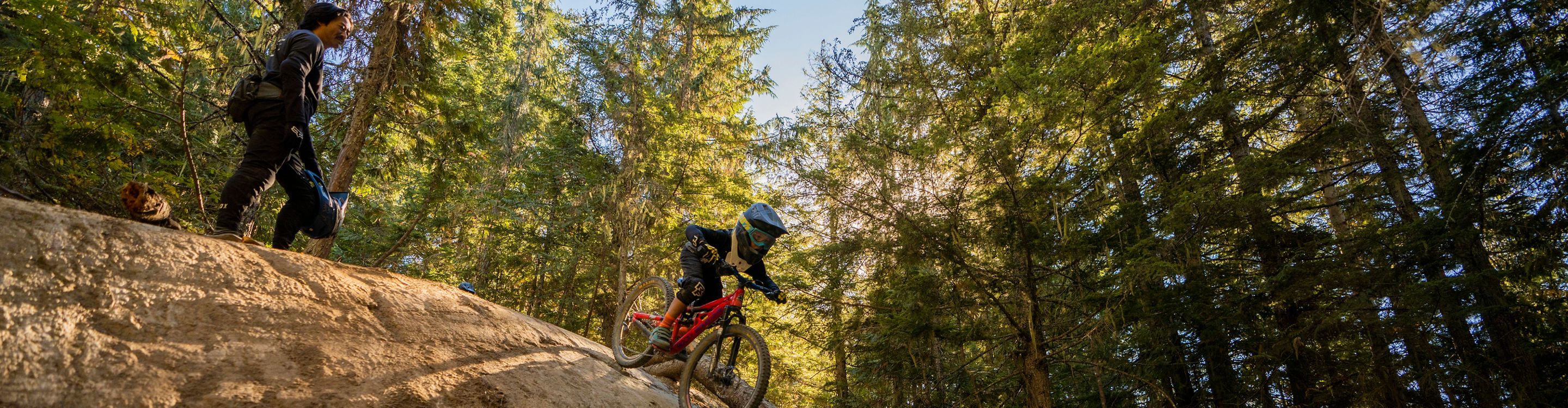 Kids Enjoying the Bike Park at Whistler Blackcomb