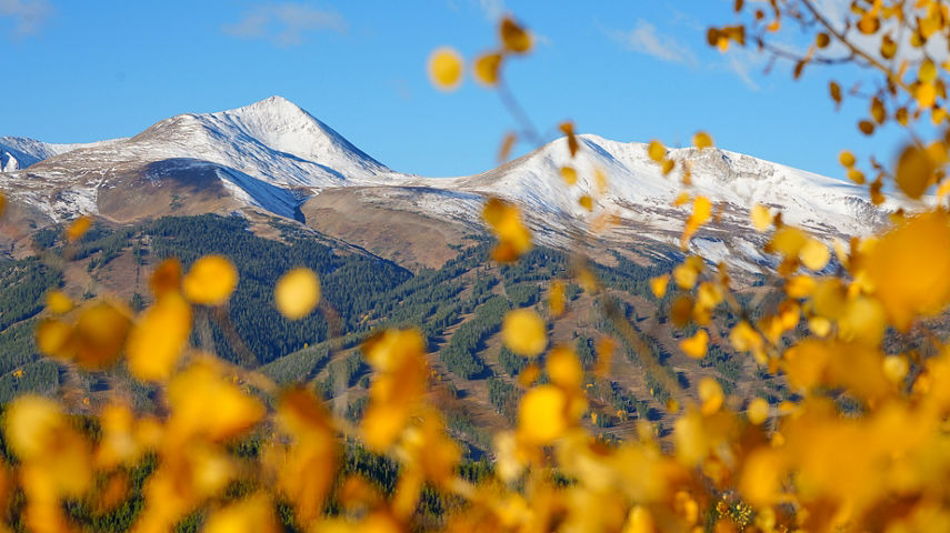 Scenic Fall Landscape at Breckenridge
