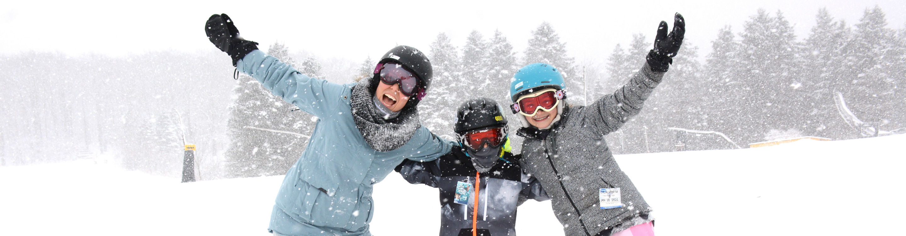 Happy Family on the slopes