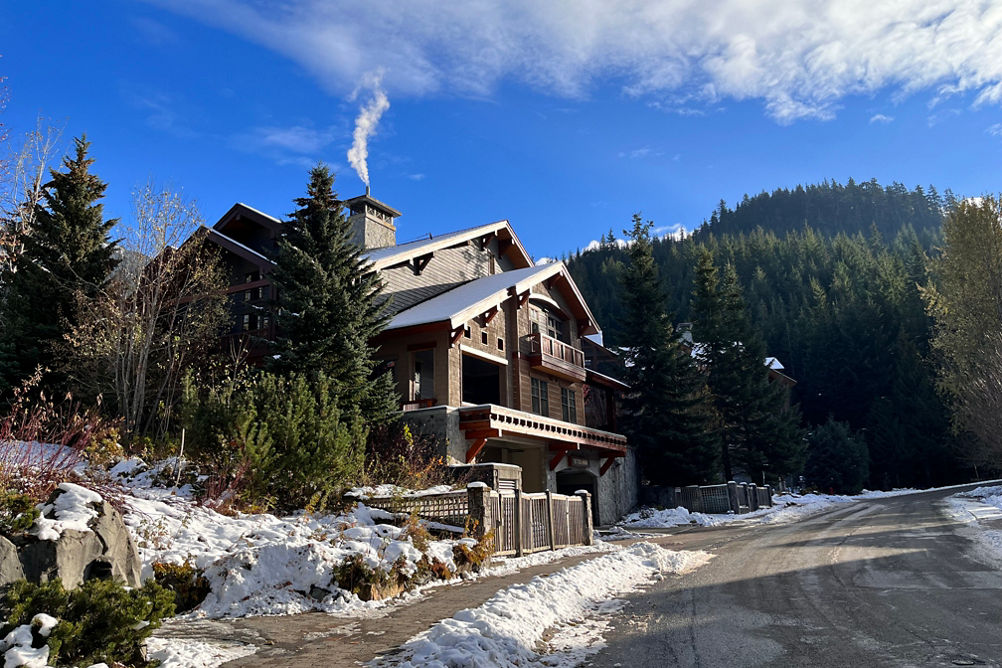 Exterior of Whistler Creekside, First Tracks Lodge