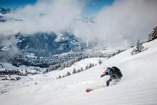 Skiing and Riding Imagery at Verbier 4Vall�es