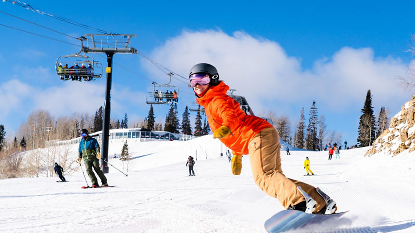 Skiing and Riding at Park City