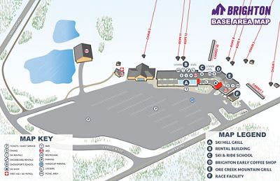 Mt Brighton Base Area Map FY23