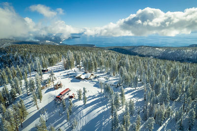 Aerial View of Backside Express at Northstar