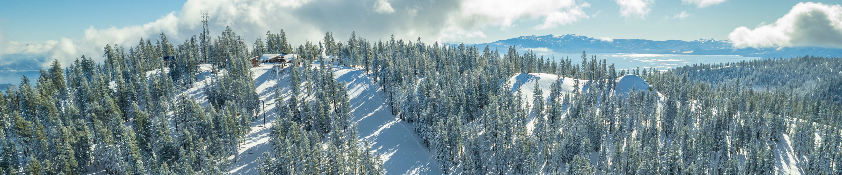 Aerial View of Backside Express at Northstar
