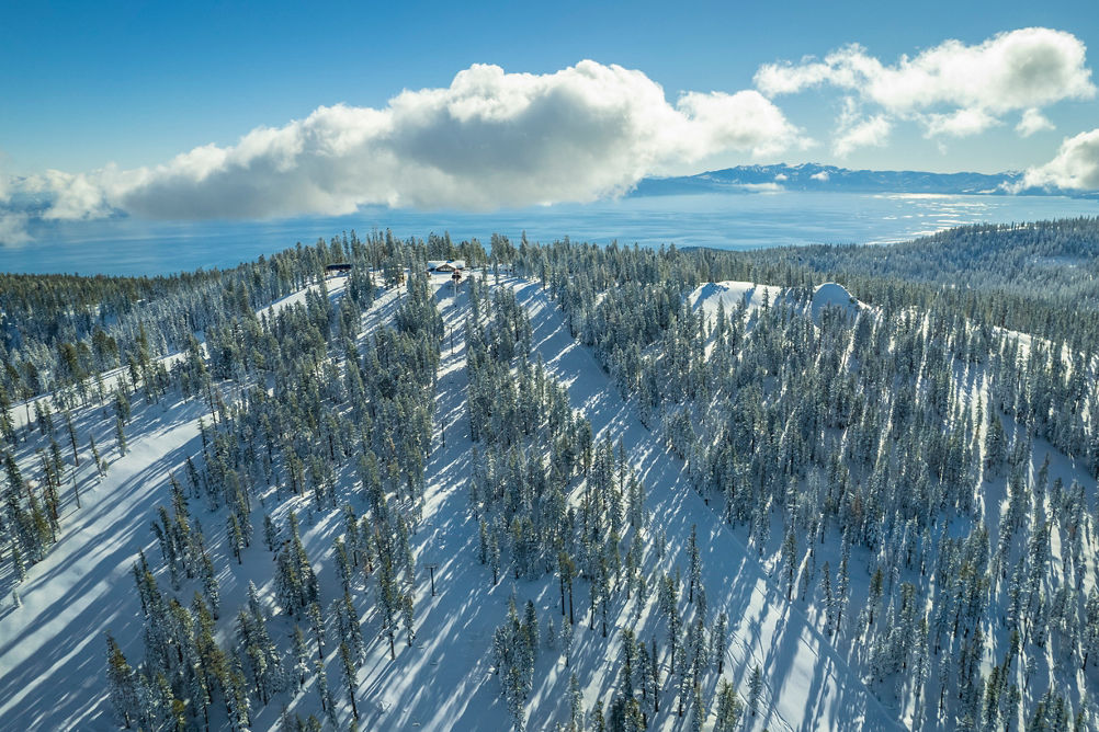 Aerial View of Backside Express at Northstar