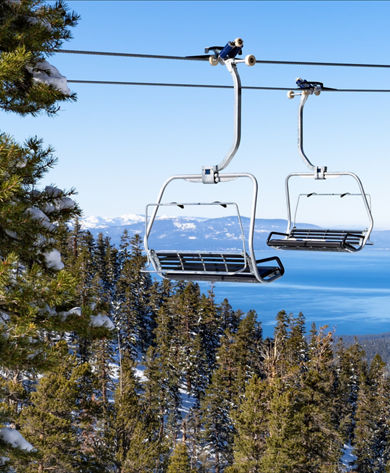 North Bowl Lift at Heavenly Ski Resort