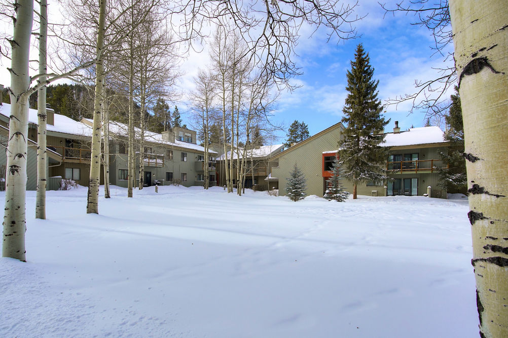 Exterior of Forest Condos at Keystone