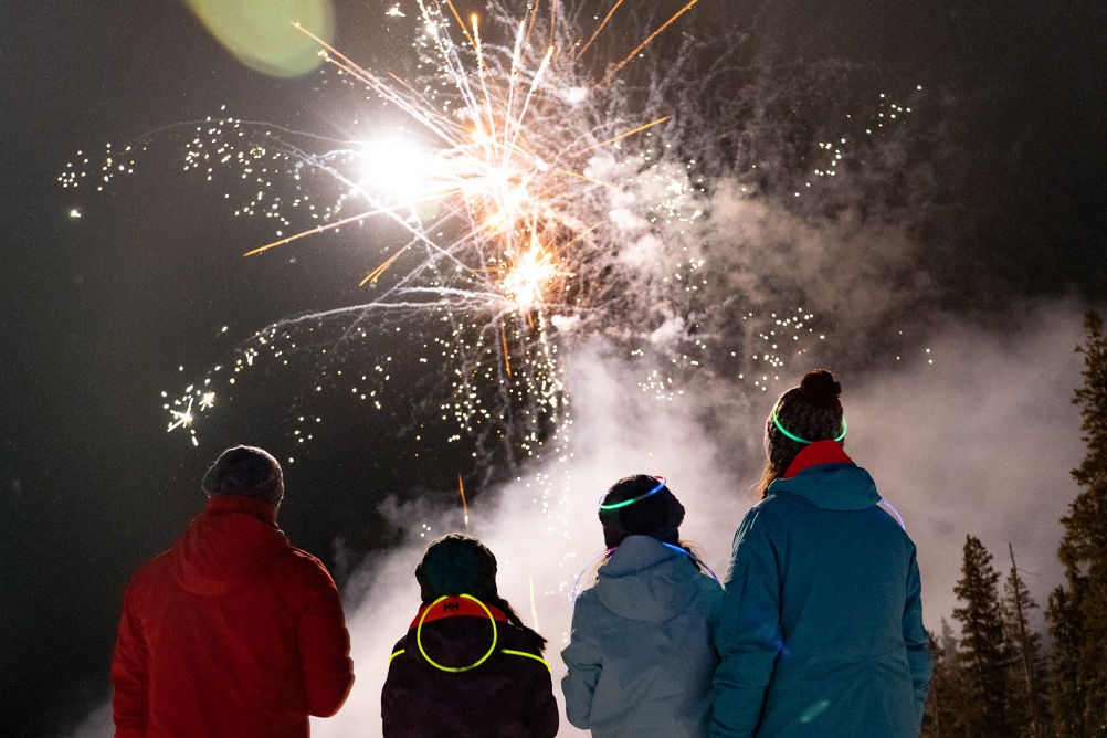 New Years Eve Fireworks at Keystone