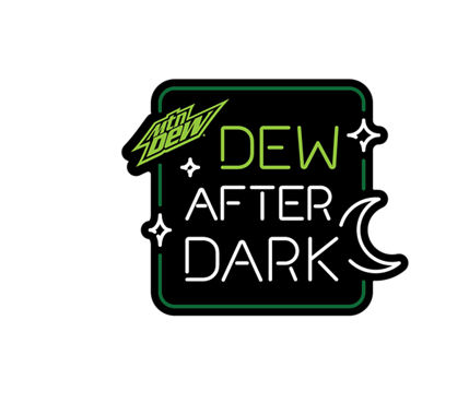 Mountain Dew After Dark Logo Light Background