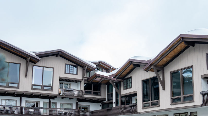 Pool at the Lodge at Vail on a Winter Day
