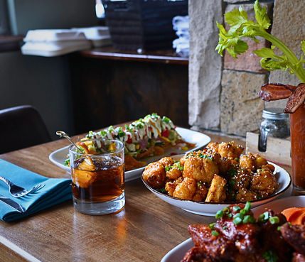 Food and Beverage Imagery at Legend's Bar and Grill at Park City