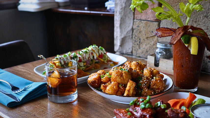 Food and Beverage Imagery at Legend's Bar and Grill at Park City