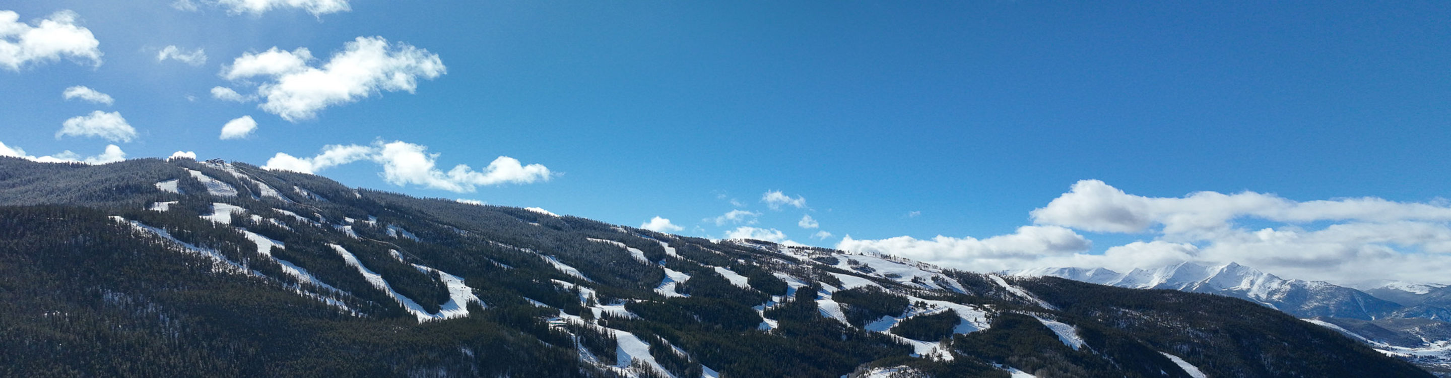 Winter Aerial at Keystone