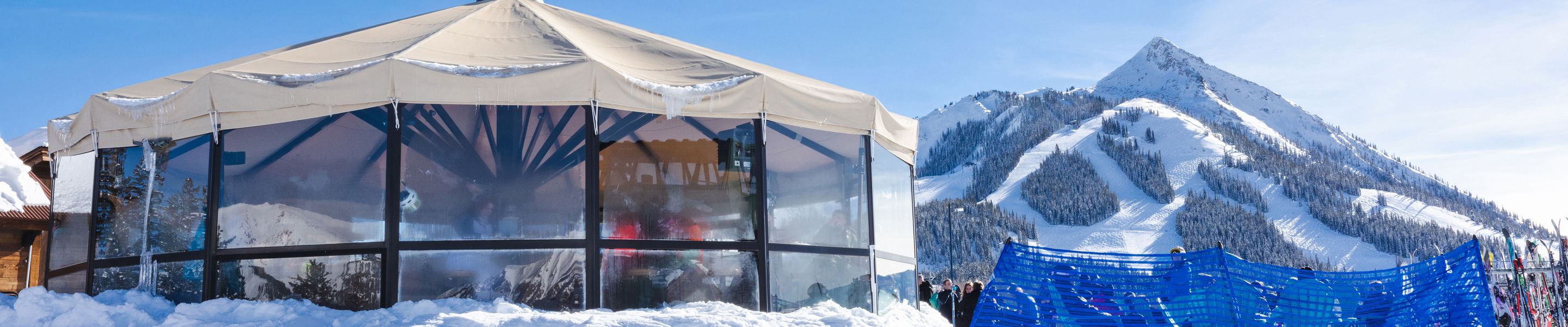 Exterior of Crested Butte Umbrella Bar at Ten Peaks at