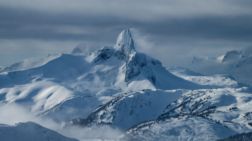 Winter Scenic Shot of Whistler Blackcomb
