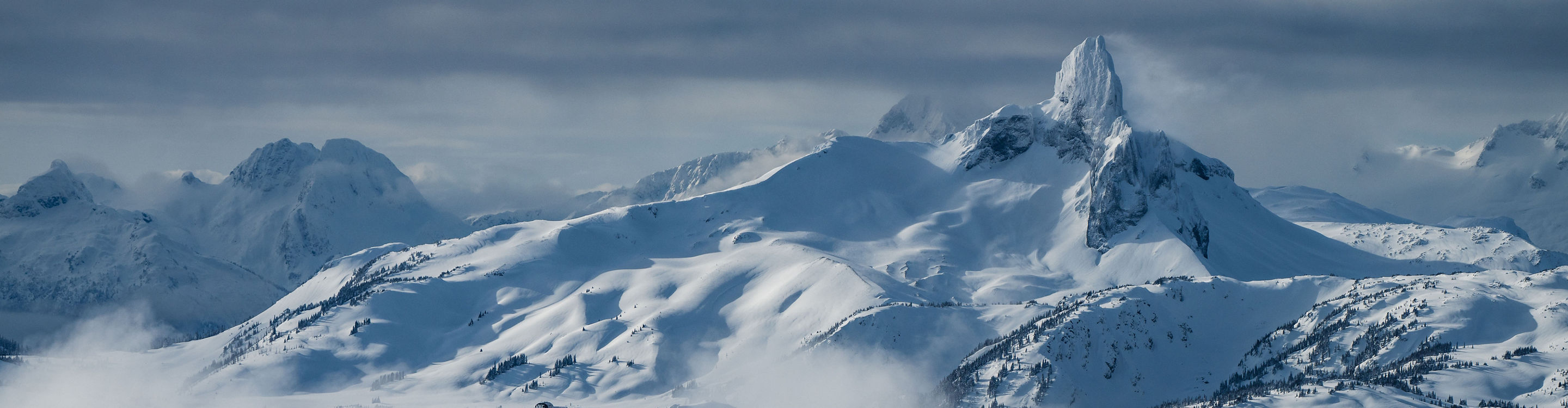 Winter Scenic Shot of Whistler Blackcomb
