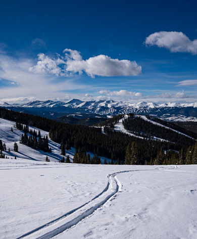 Winter Scenic Photo at Keystone