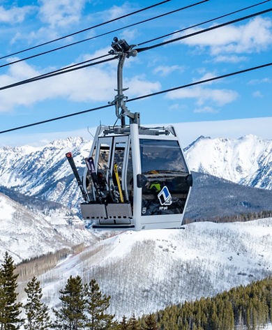 Scenic Gondola View at Vail