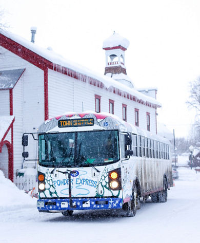 Town Shuttle at Crested Butte