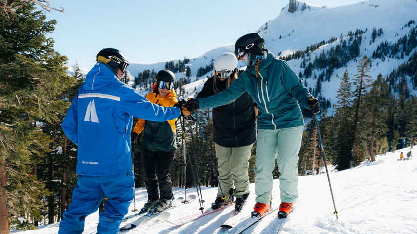 Adult Ski Lesson at Kirkwood