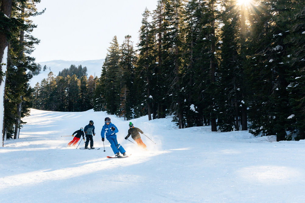 Teen Ski Lesson at Kirkwood