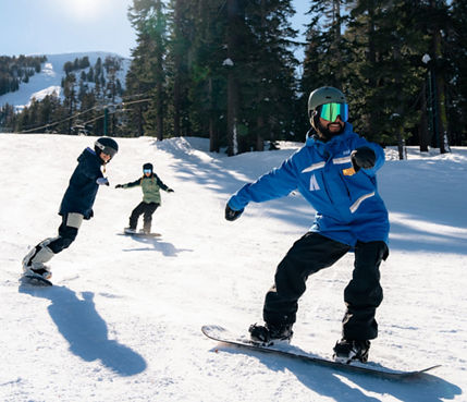 Teen Snowboard Lesson at Kirkwood