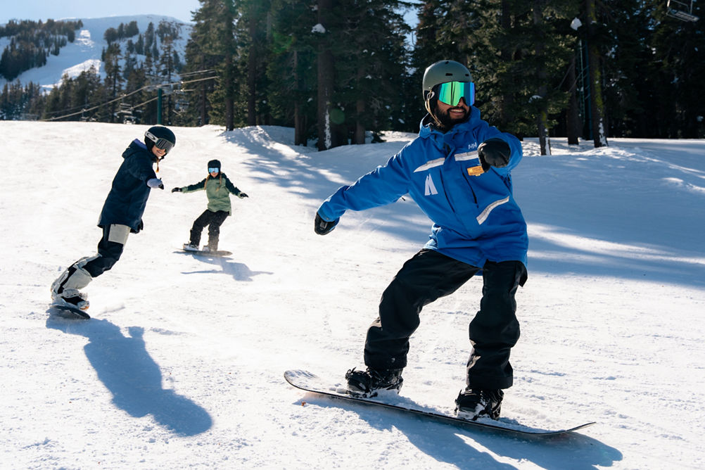 Teen Snowboard Lesson at Kirkwood