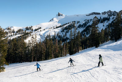 Teen Snowboard Lesson at Kirkwood