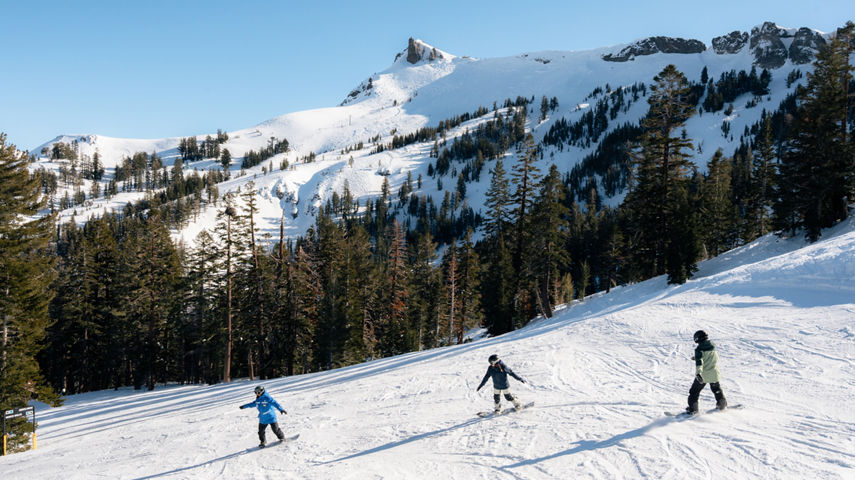 Teen Snowboard Lesson at Kirkwood