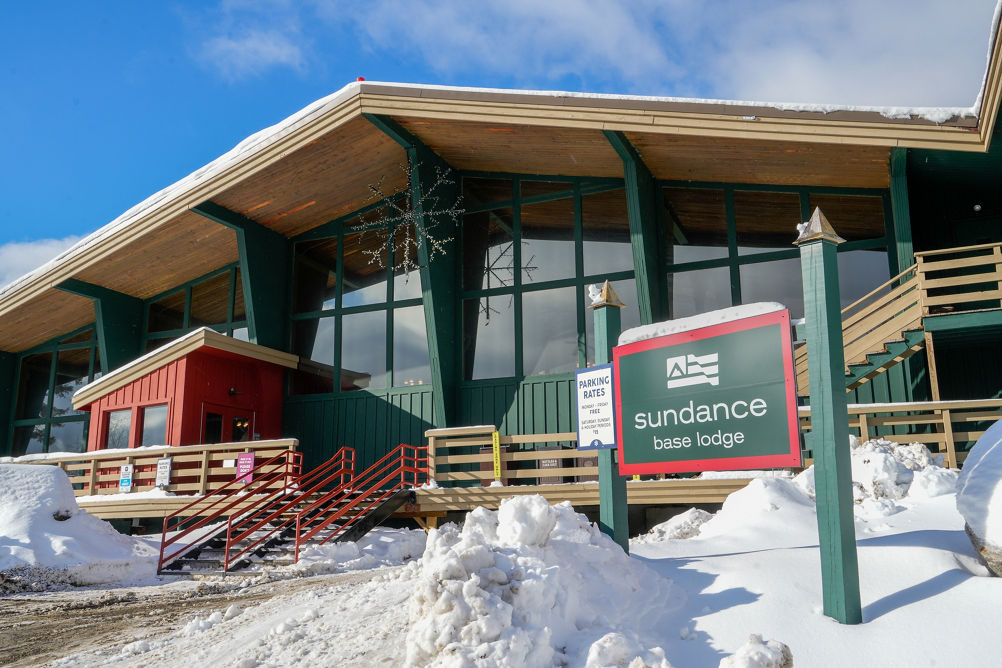 Exterior of Sundance Base Lodge