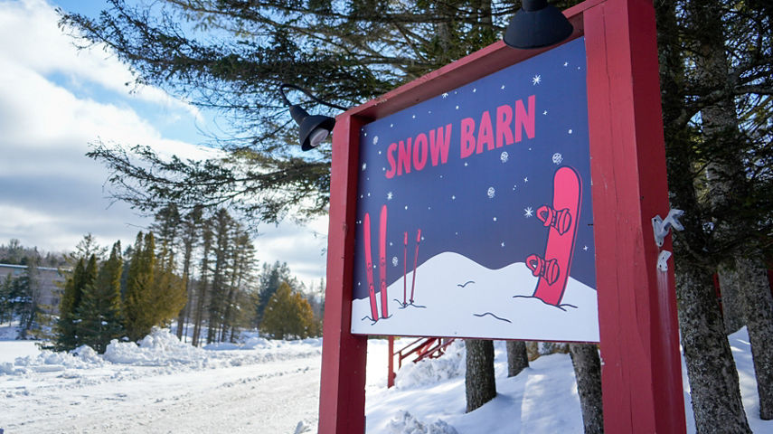 Exterior of Snow Barn at Mount Snow