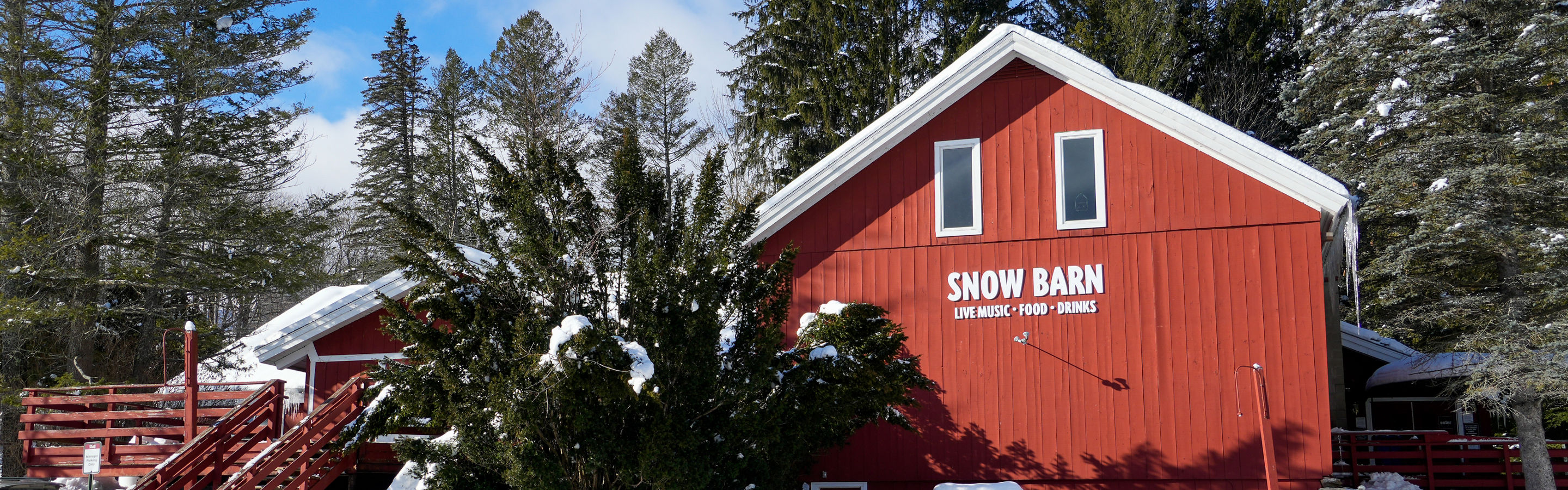 Exterior of Snow Barn at Mount Snow