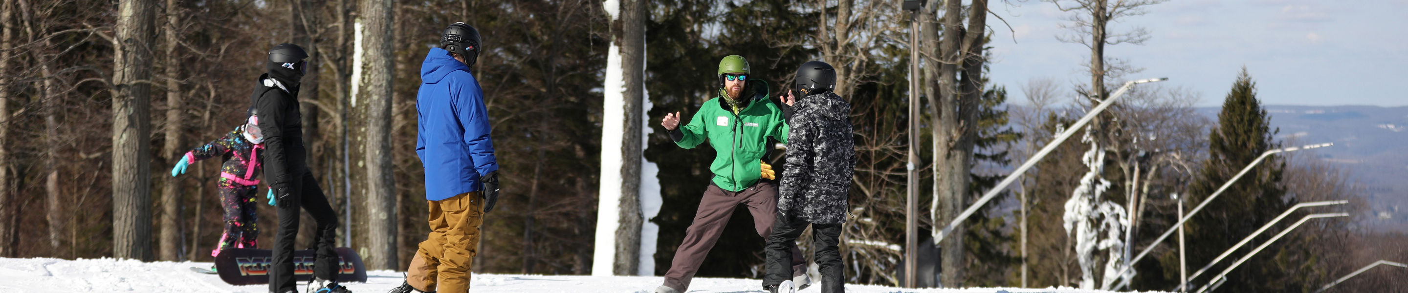 Ski and Ride School Group Lesson at Laurel Mountain
