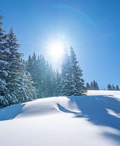 Winter Scenic Photo at Keystone
