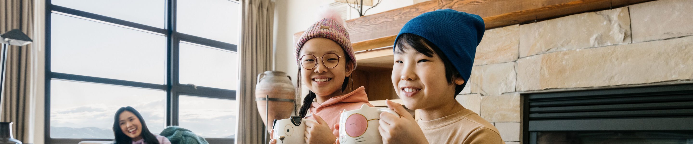 Family Enjoys Leisure Time Inside Their Unit at Grand Summit Lodging at Park City