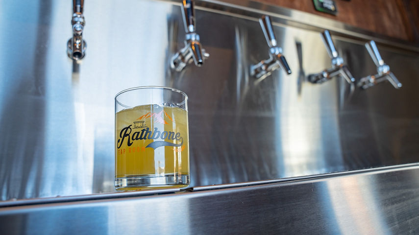 Detail Shot of Rathbone Taproom at Keystone