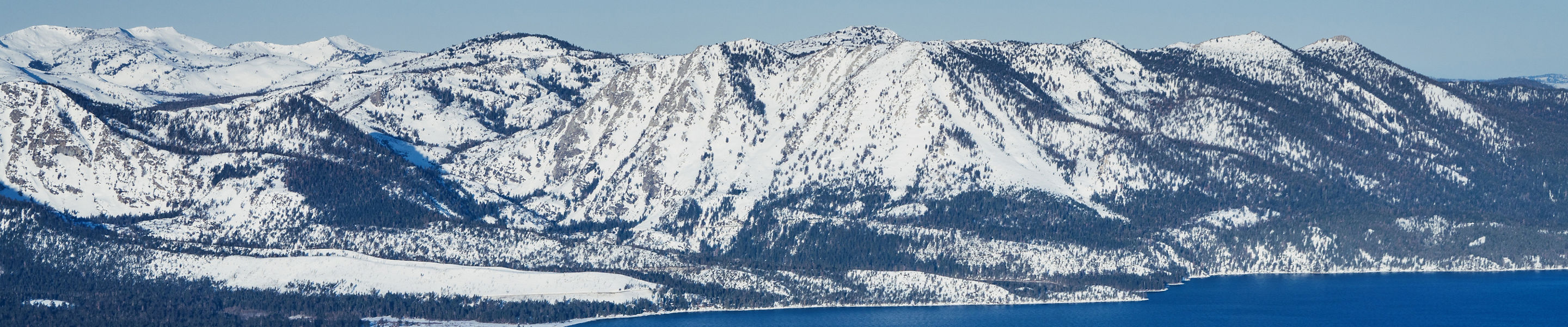 Scenic View of Lake Tahoe from Heavenly on a Bluebird Day