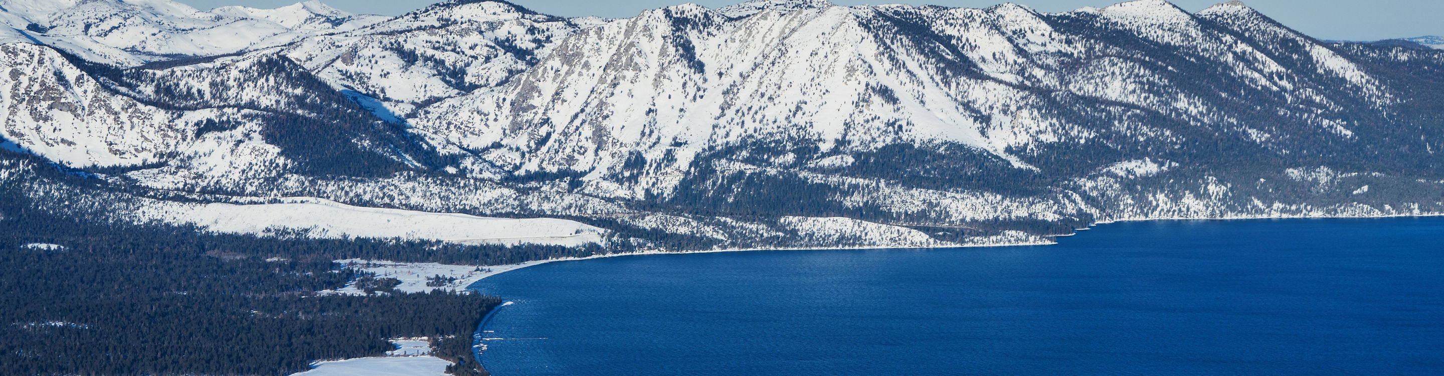 Scenic View of Lake Tahoe from Heavenly on a Bluebird Day
