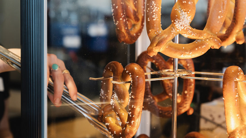 Pretzel Display at Whistler Blackcomb's Glacier Creek Lodge